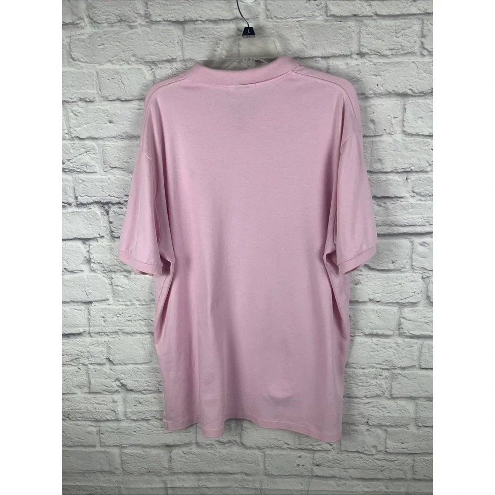 Polo Ralph Lauren Men's Preppy Pink Short Sleeve Cotton Golf  Polo Size XL READ